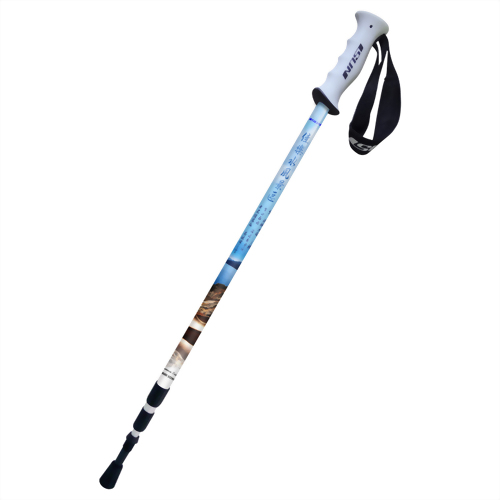 Jialeshuei Scenic Area in Pingtung 3 stage Suspension trekking pole Upright handle