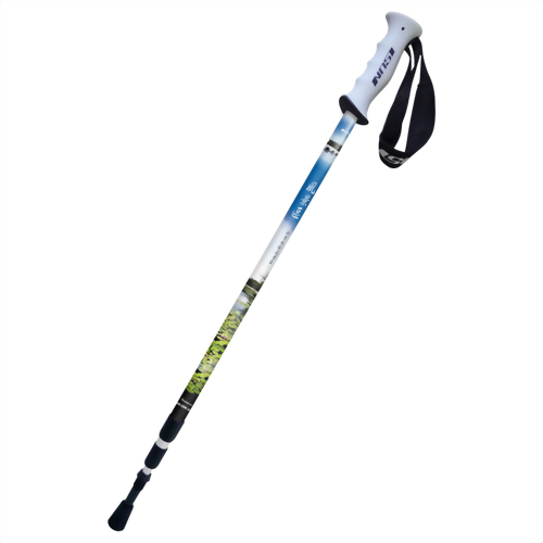 Golden Lion Lake Scenic Area 3-stage suspension Trekking pole Upright handle