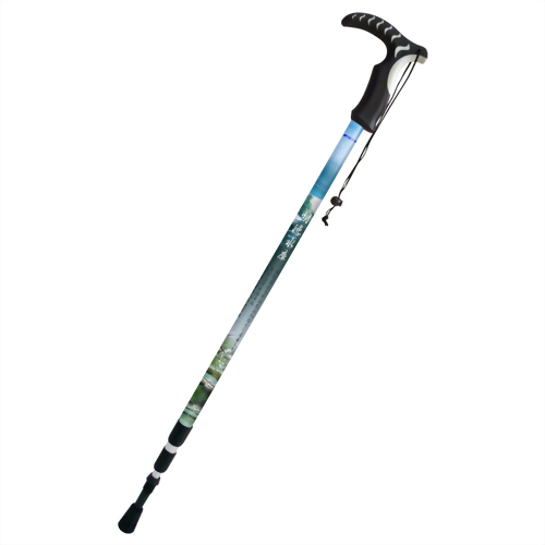Mingde Reservoir 3 stage Anti-shock trekking pole T handle