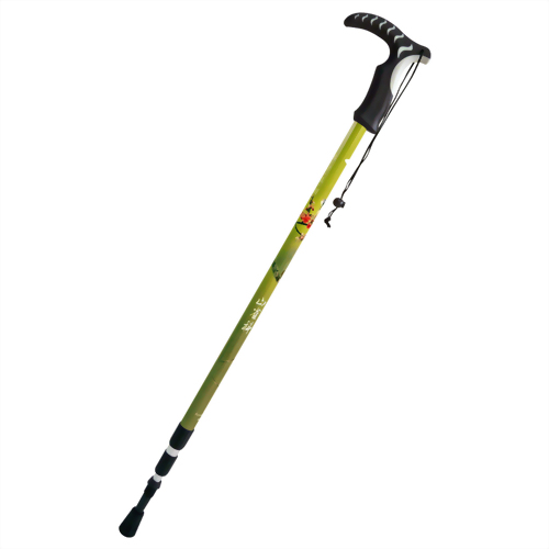 Titidae 3 stage Anti-shock walking pole T handle