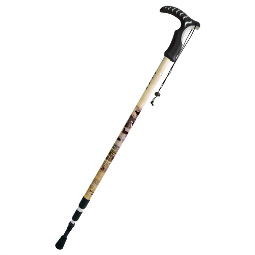 Corniidae 3 stage Anti-shock walking pole T handle