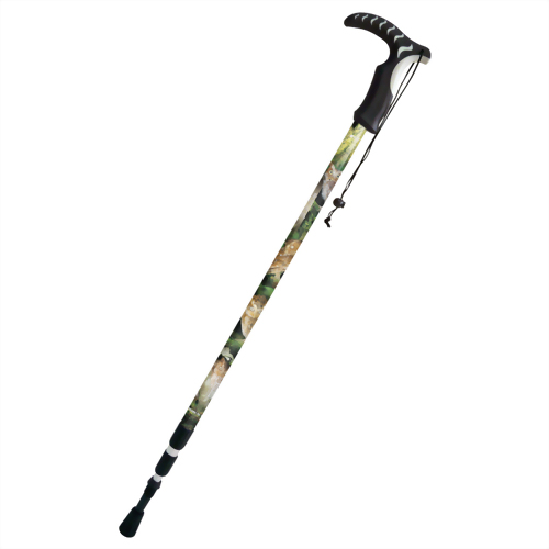 黃嘴角鴞 三段式避震行走杖 T型握把