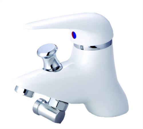 單孔面盆龍頭附沐浴L9616