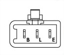 LF1-S-3W-6V/LF1-S-3W-12V - LED Flasher for Motorcycle