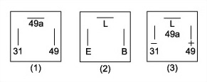 CF13G / CF13J - Electronic Flasher