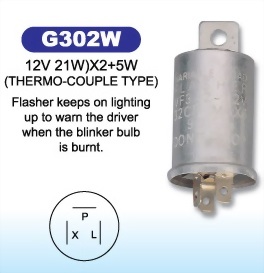 G302W - Electronic Flasher(Thermo-Couple Type)