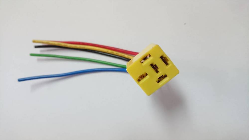 5 Pin Cable Relay Socket Harness Connector