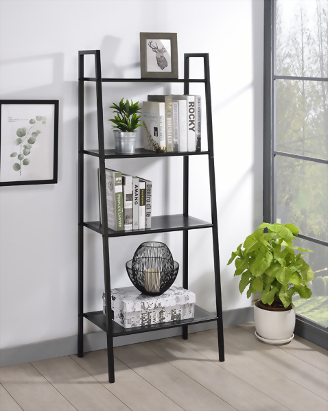 4 Tier Metal Bookcase