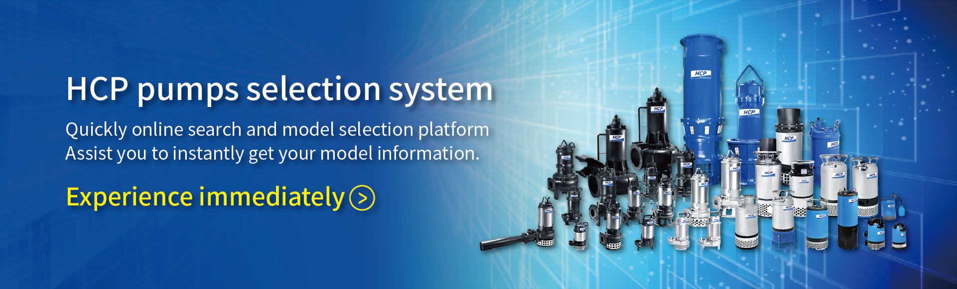 HCP PUMPS SELECTION SYSTEM