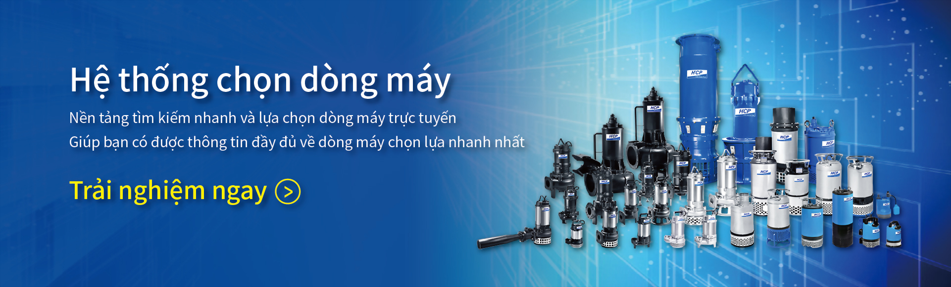 HCP PUMPS SELECTION SYSTEM