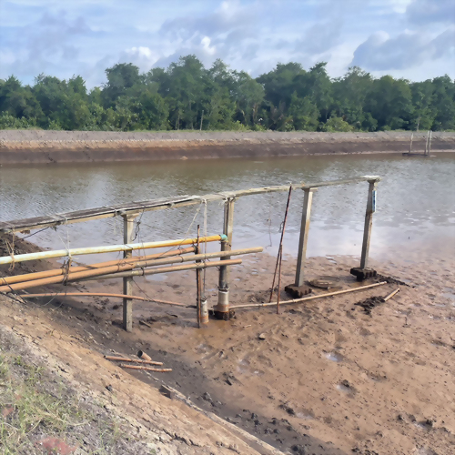 ฟาร์มกุ้ง ทุ่งตะโก - จังหวัดชุมพร