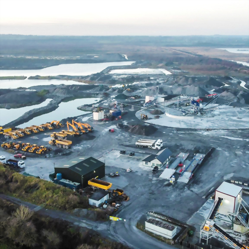 Sand and Gravel Washing Quarry in Mullingar, Ireland Sand and Gravel Washing Quarry in Mullingar, Ireland
