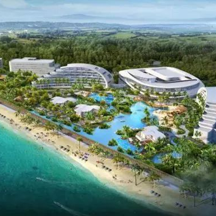 Pumping Construction of Fuzhou Seaview Fliport Resort in China Pumping Construction of Fuzhou Seaview Fliport Resort in China