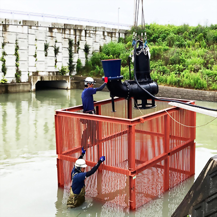 Temporary Replacement for Pumping Station in Kumamoto Prefecture, Japan Temporary Replacement for Pumping Station in Kumamoto Prefecture, Japan