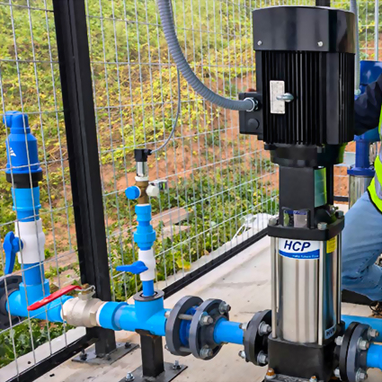 Hacienda Pocochay Water Supply Station Pump Replacement in La Cruz, Chile