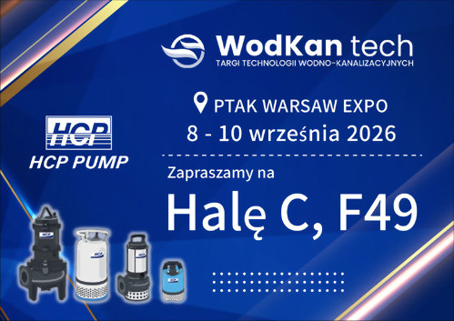 [Zapowiedź wystawy] 2026 9/8-9/10 WodKan tech 2026 TARGI TECHNOLOGII WODNO-KANALIZACYJNYCH