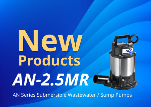 [New Product Launch] AN-2.5MR Series - Submersible Wastewater / Sump Pumps