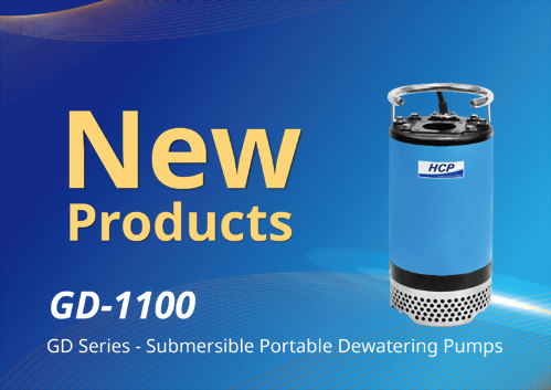 [New Product Launch] GD-1100 Submersible Portable Dewatering Pumps