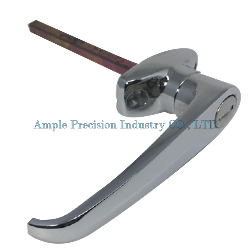L-HANDLE LOCK FOR CANOPY AND CABINET