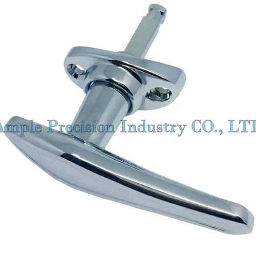 Ford Model A OUTSIDE DOOR HANDLE NON-LOCK CHROME COUPE AND TUDOR SEDAN 1930-1931