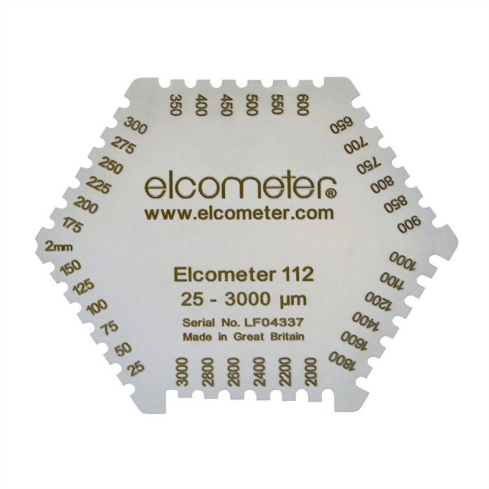 Elcometer 112AL Punched Wet Film Combs