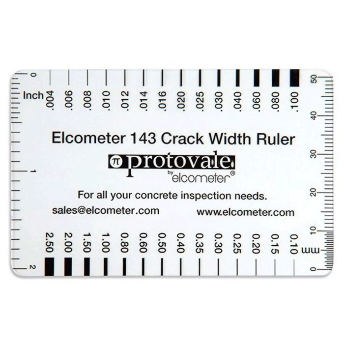 裂縫寬度標尺 Elcometer 143