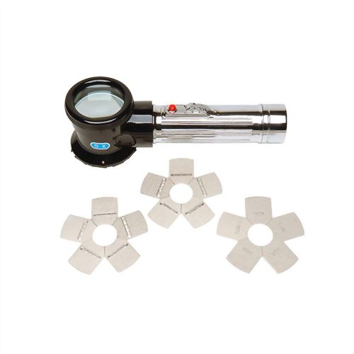 表面粗糙度比對板和放大器 Elcometer 127 Keane-Tator