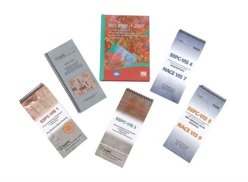 噴砂潔度標準比對照片 Elcometer 128