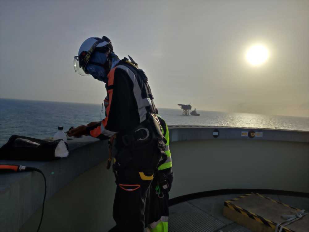 沃旭大彰化風場 安裝損傷檢驗與維修