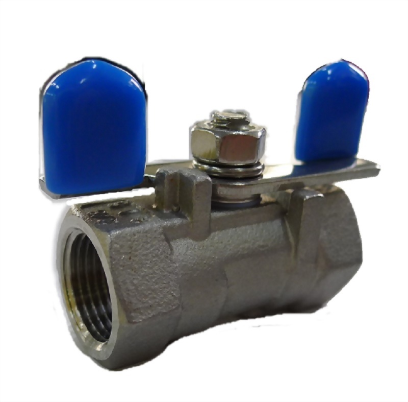 1 PC BALL VALVE WITH BUTTERFLY HANDLE - A1T-BH