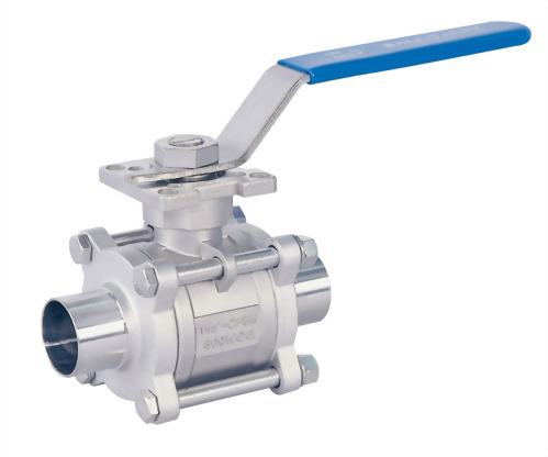 3 PC SANITARY BALL VALVE - H3SB