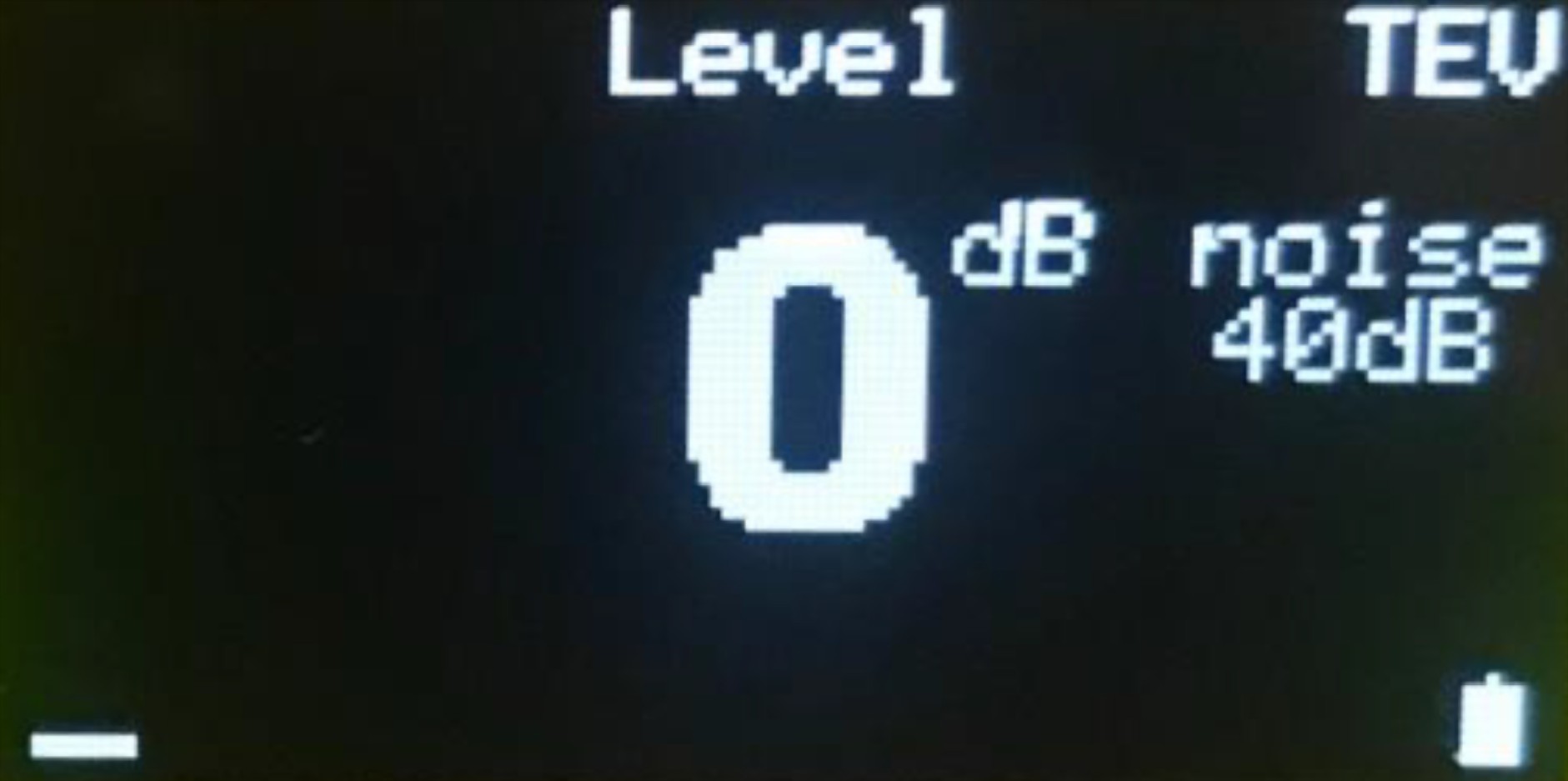 雜訊level顯示照片