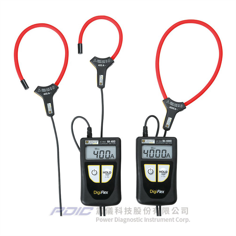 可撓式真有效值數位交流電流感測鉤錶