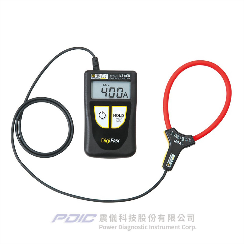 可撓式真有效值數位交流電流感測鉤錶