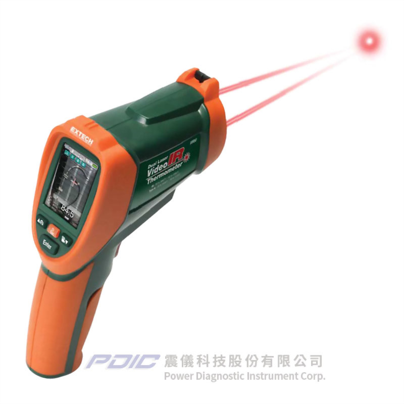 雙雷射可攝錄影紅外線高溫測溫槍