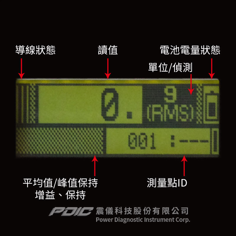 掌上型微電腦智慧/記錄型振動計