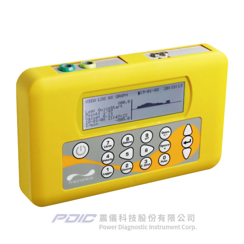 攜帶型時差式超音波流量計