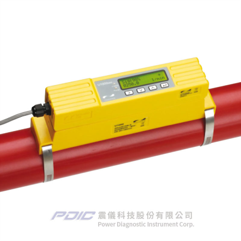 固定夾管型時差式超音波流量計