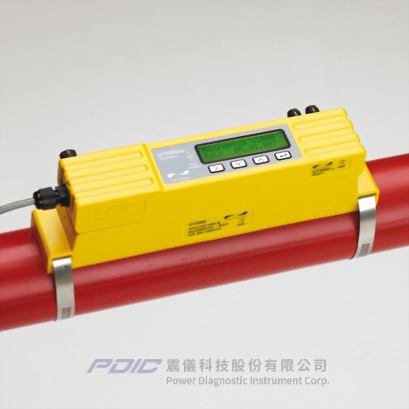 固定夾管型時差式超音波流量計/熱能錶