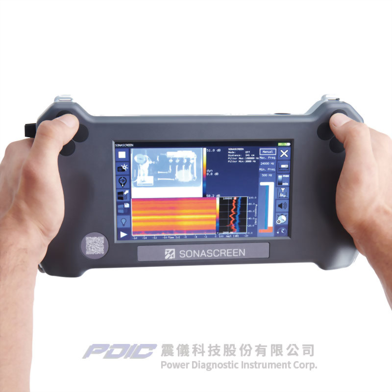 手持式洩漏檢測/局部放電偵測工業聲波顯像儀