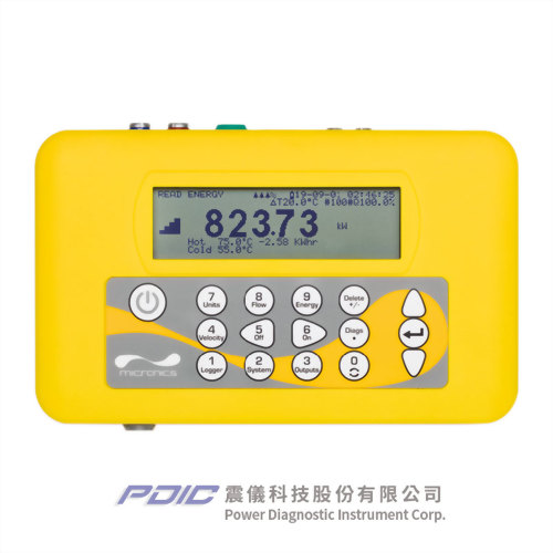 攜帶式夾管型時差式超音波流量計/熱能錶 攜帶式夾管型時差式超音波流量計/熱能錶