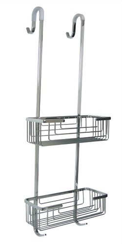 Accesorios de baño: cestas de alambre, capas dobles de latón