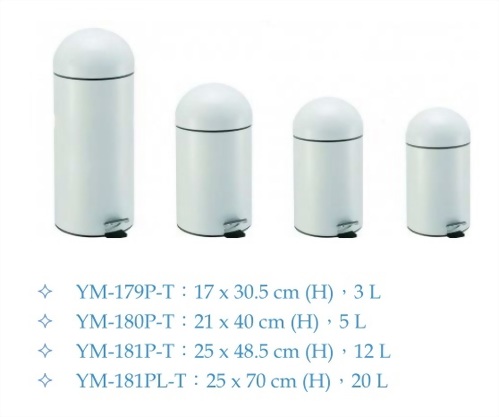 Accesorios de baño-Cubos de basura, tipo escalonado