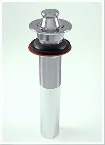 Lift & Turn Lav Sink Drain Less Overflow 20302