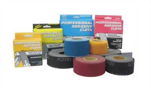 Suministros de plomería: ropa abrasiva y malla abierta