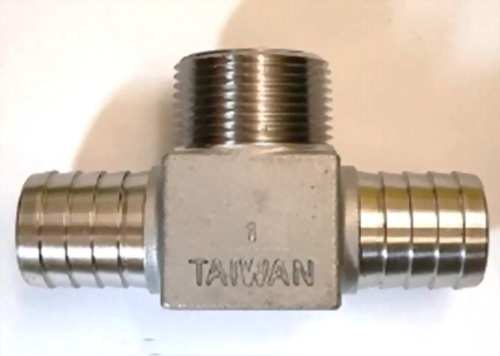 SS304 Hydrant Elbow MIP x Insert x Insert