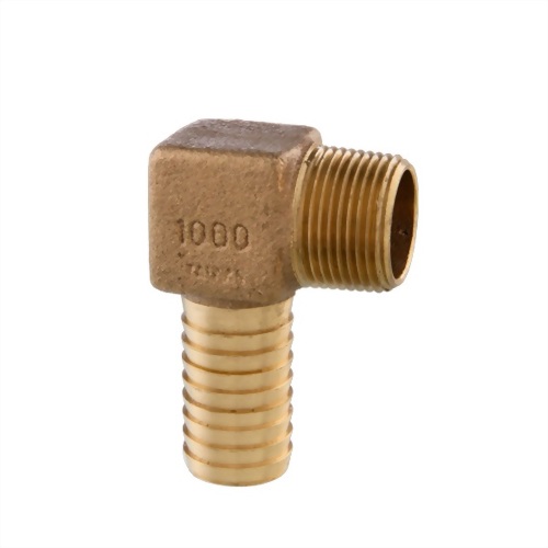 Lead Free Extra Long Hydrant Elbow MIP x Insert