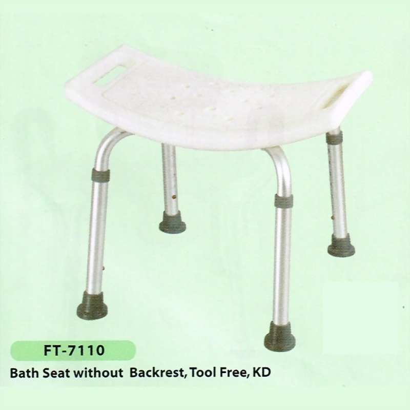 Bath Seat without Backrest, Tool Free, KD