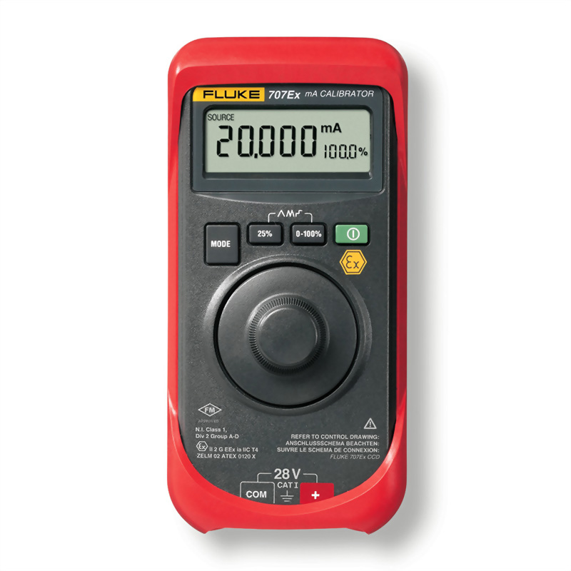 Intrinsically_Safe_mA_Loop_Calibrator_FLUKE_707EX