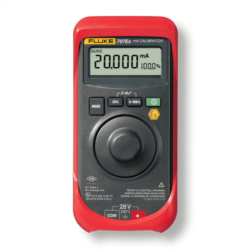 Intrinsically Safe mA Loop Calibrator FLUKE 707EX